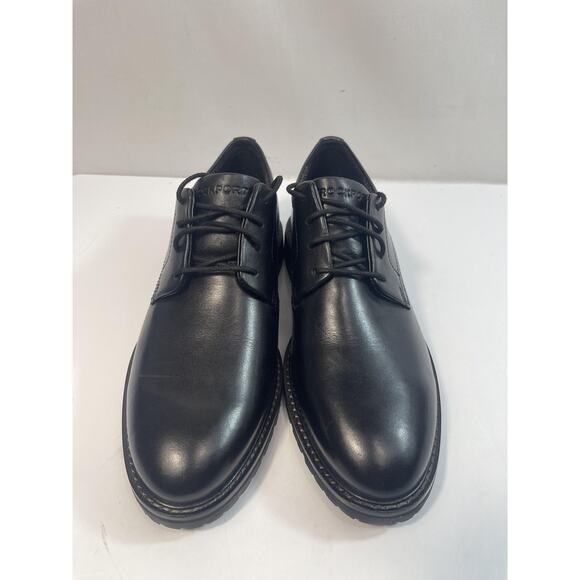 Rockport Cedric Shoes Men\'s Size 8 Black Leather Water Resistant Derby New Box main image 14